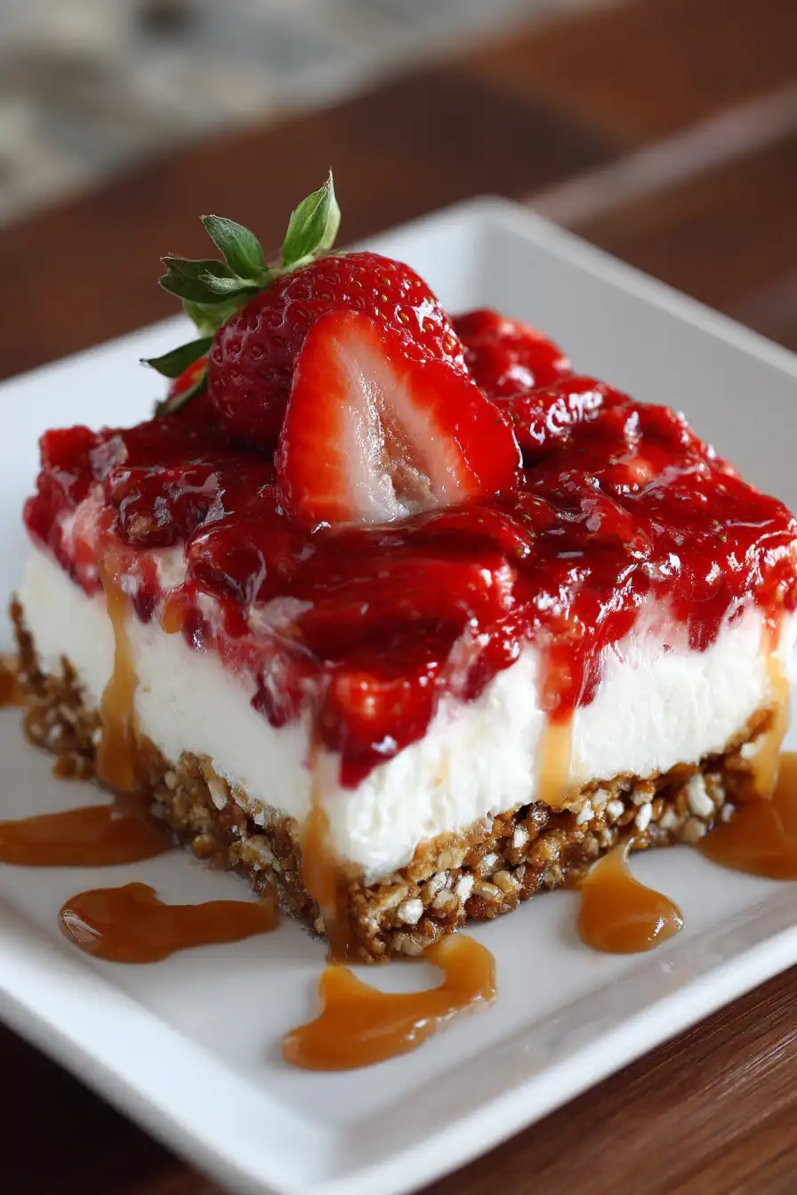 strawberry pretzel salad