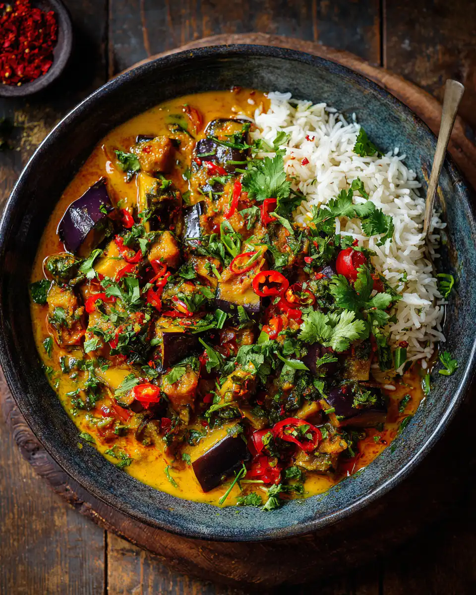 Aubergine Curry Recipe