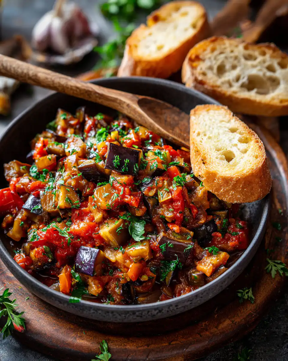 Authentic Sicilian Eggplant Caponata Recipe