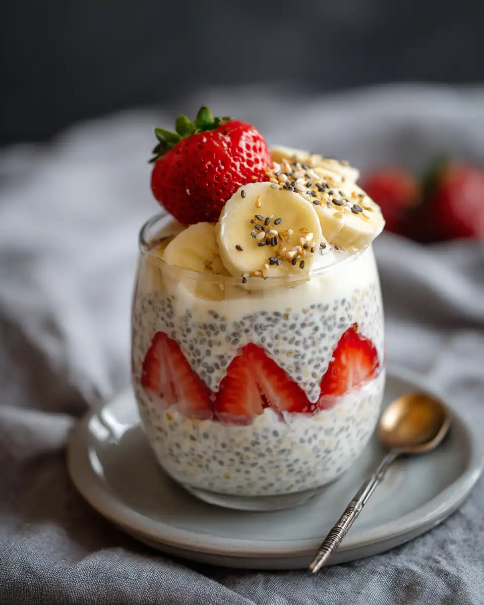 Banana Chia Overnight Oats