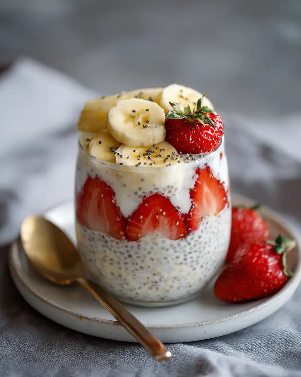 Banana Chia Overnight Oats