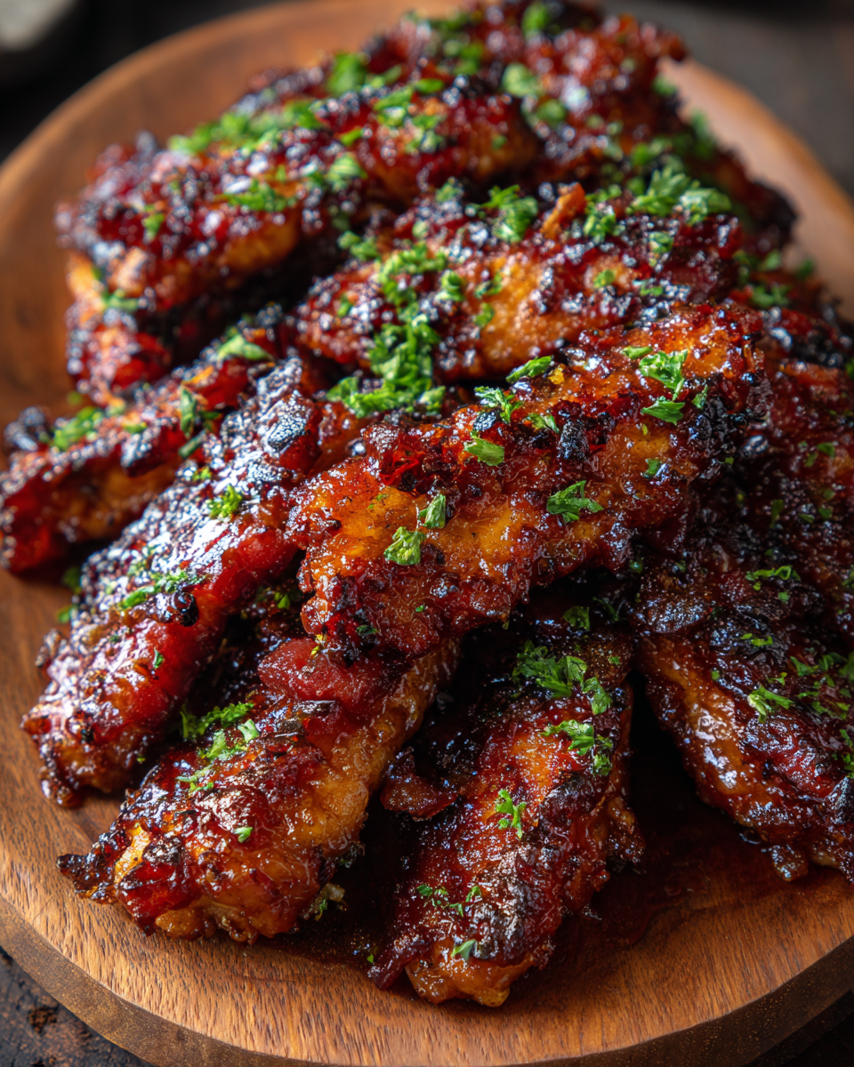 Caramelized Bacon and Brown Sugar Chicken Tenders