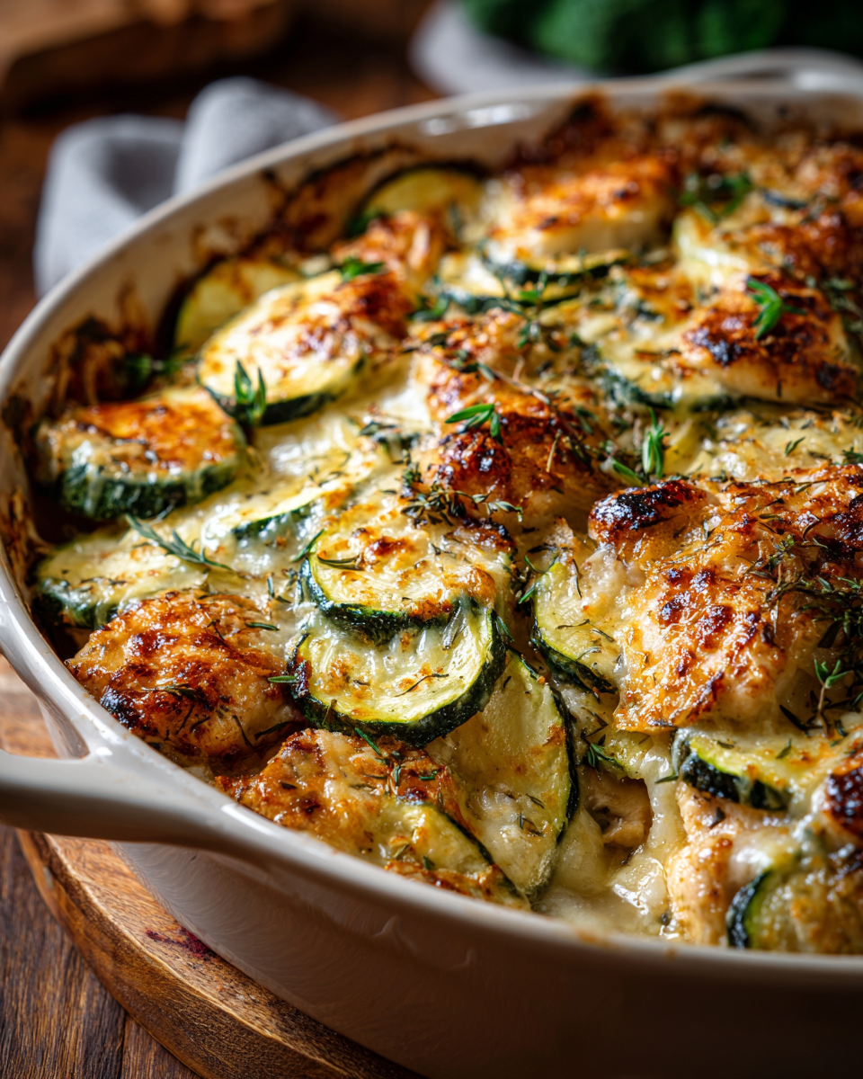 Chicken Zucchini Bake