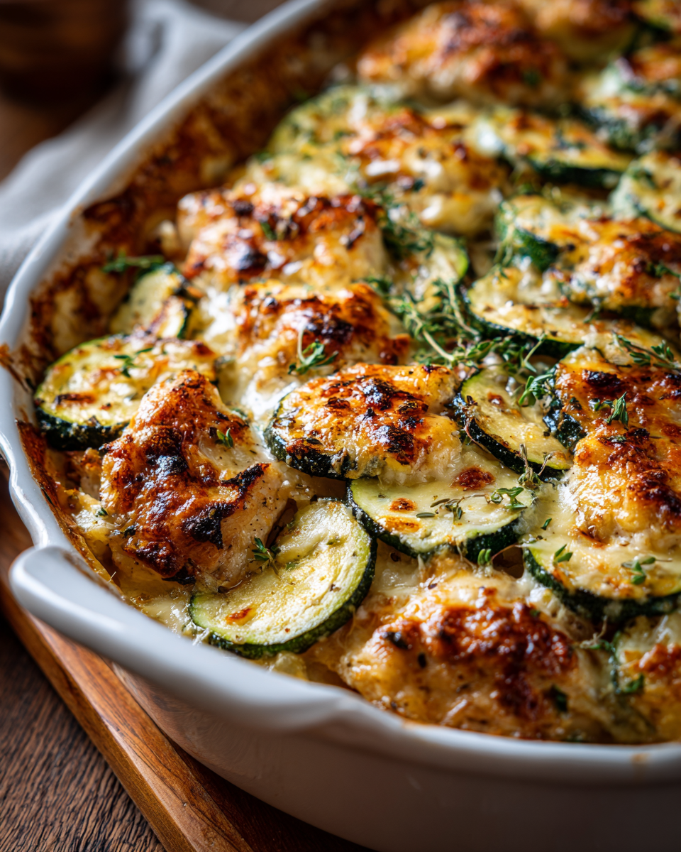 Chicken Zucchini Bake