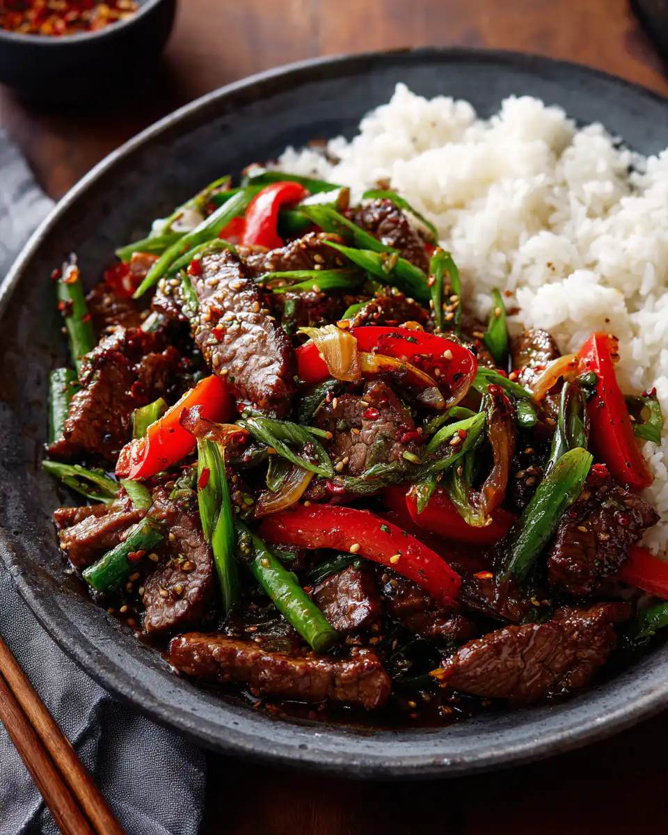 Chinese Pepper Steak