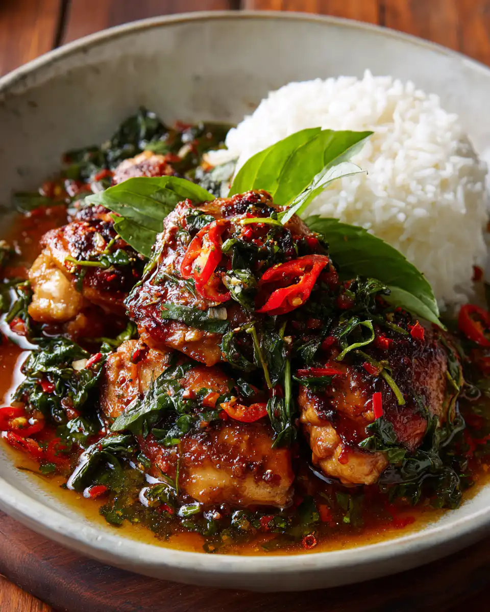 Coconut Basil Chicken