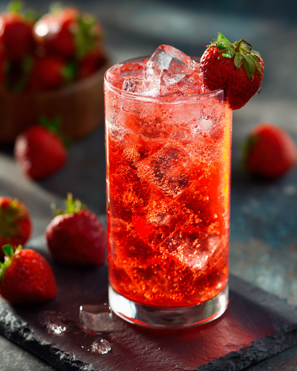 Cool Down with Strawberry Cream Soda