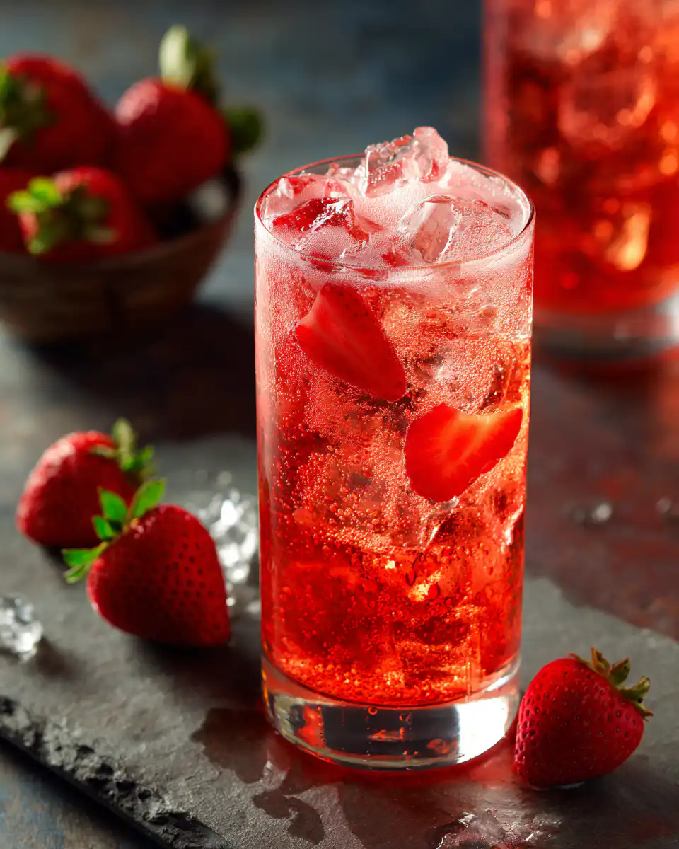 Cool Down with Strawberry Cream Soda