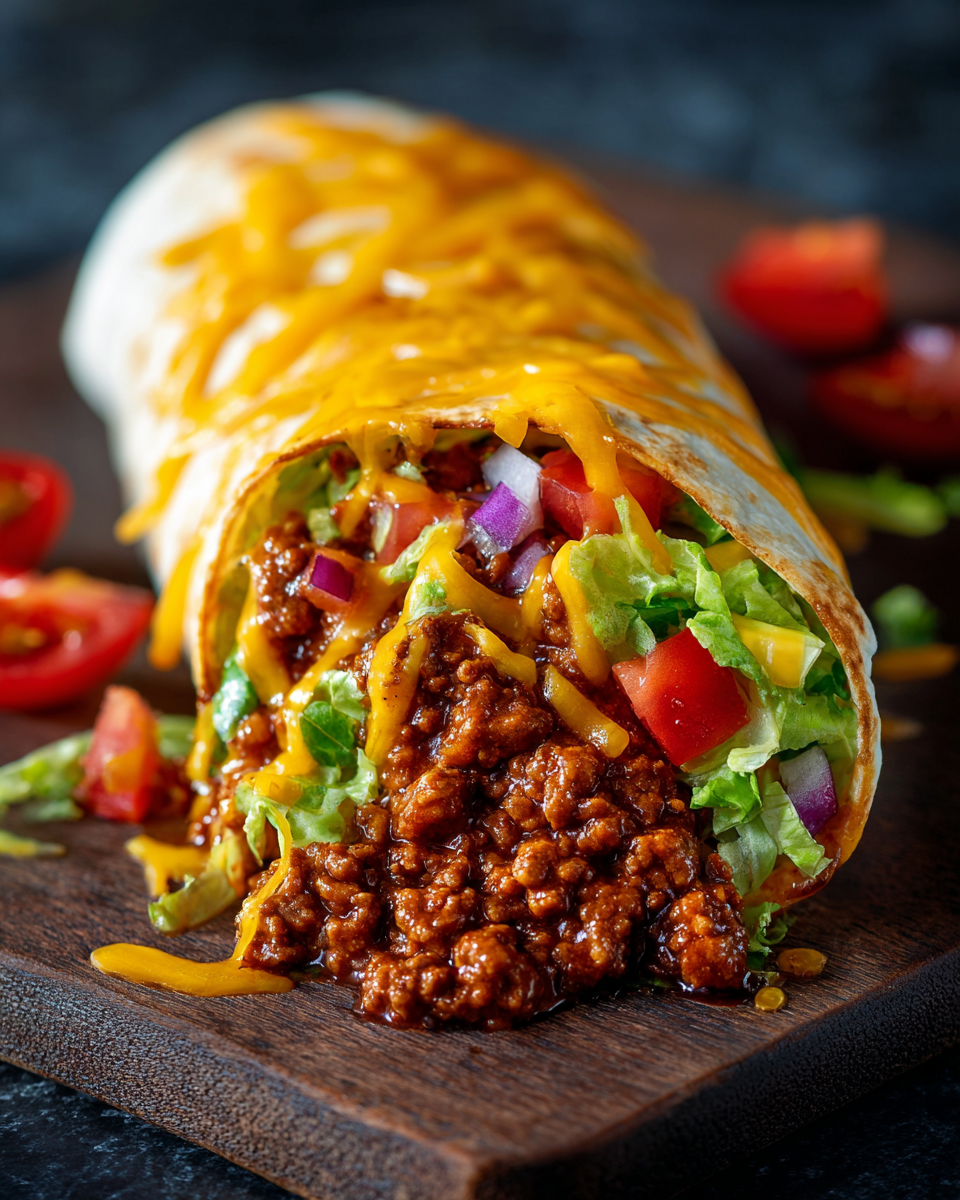 Copycat Taco Bell Chili Cheese Burrito