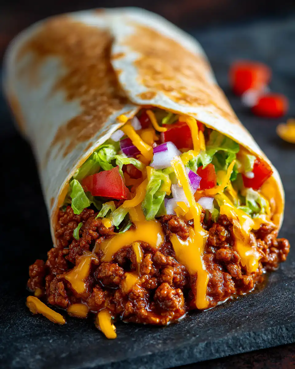 Copycat Taco Bell Chili Cheese Burrito