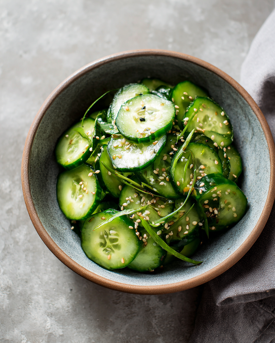 Cucumber Snack Bowl