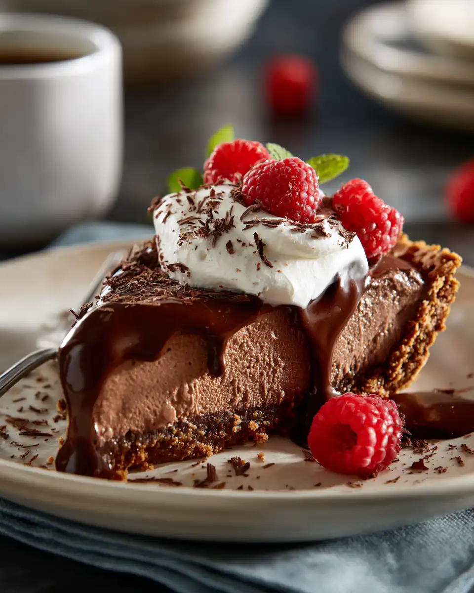 Easy Chocolate Mousse Pie