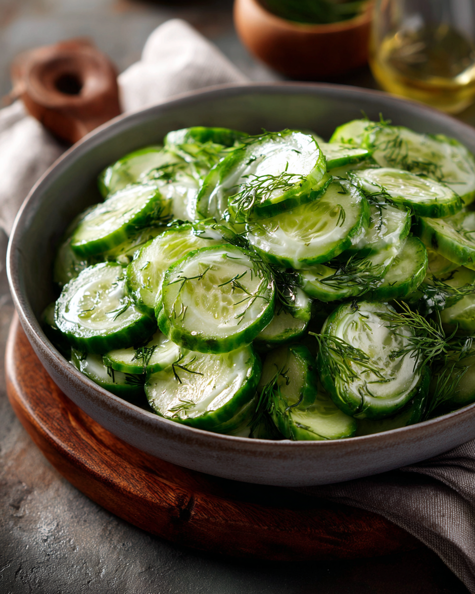 Garlic Dill Cucumbers