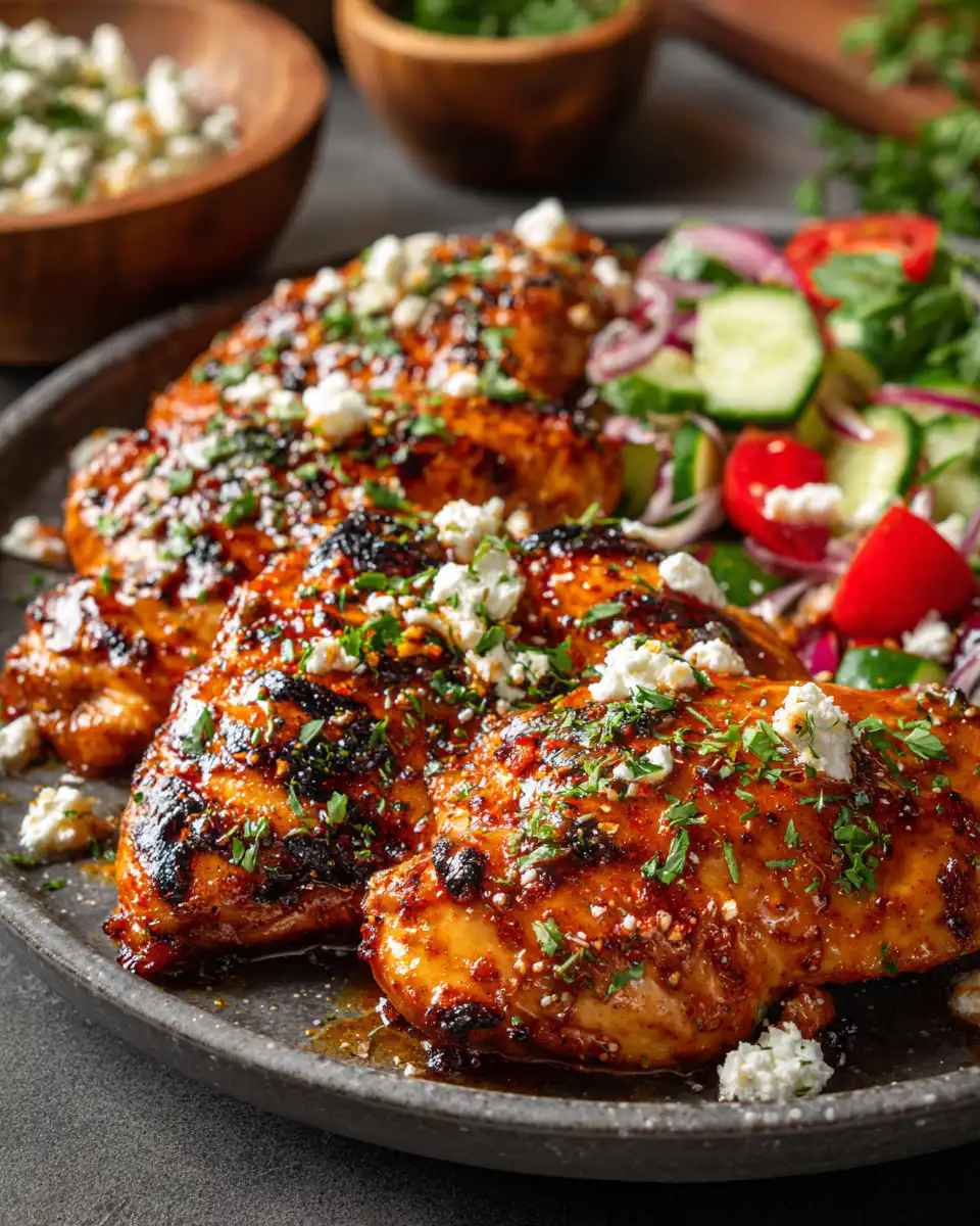 Hot Honey Feta Chicken