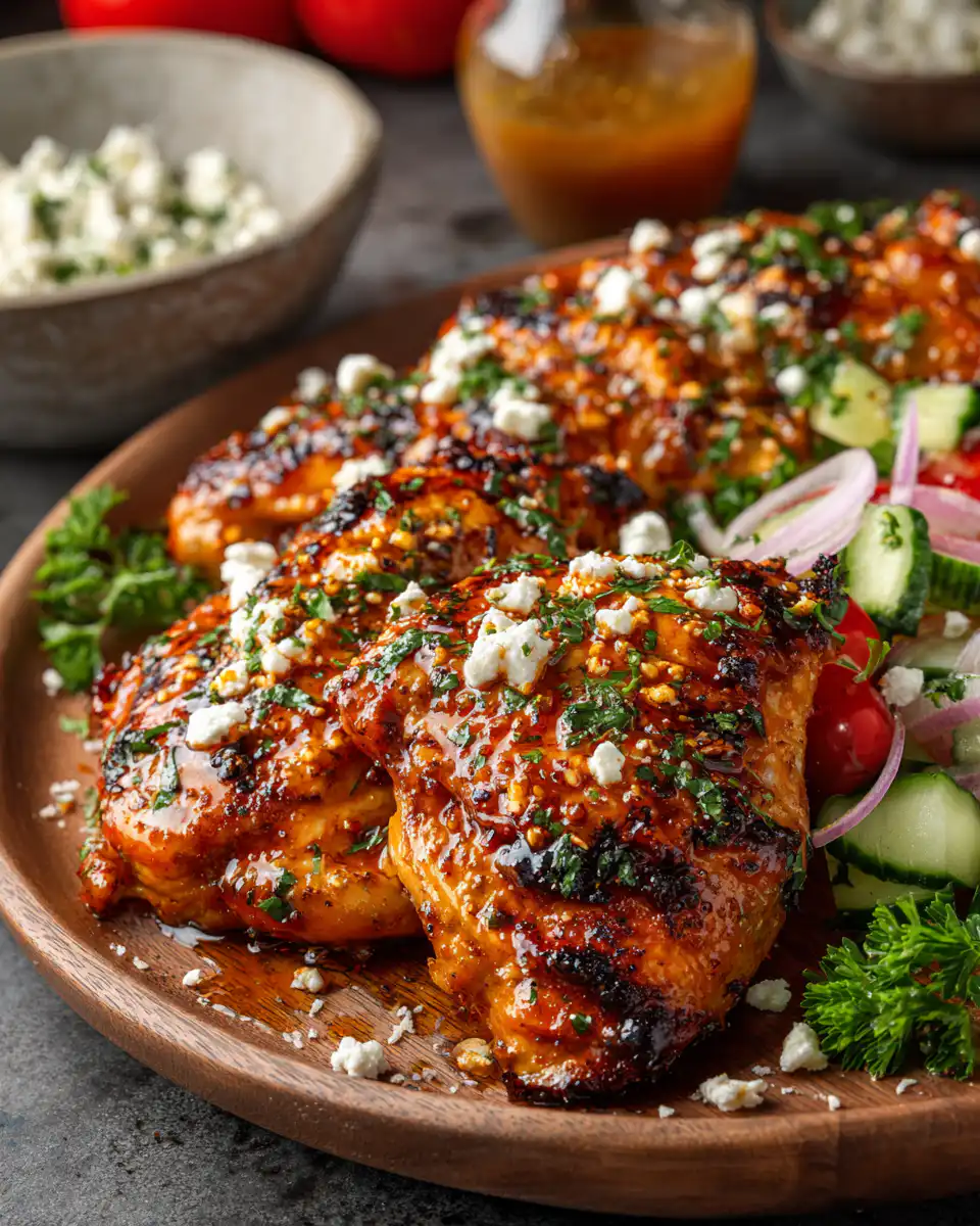 Hot Honey Feta Chicken