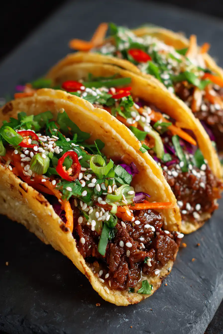 Korean Beef Tacos