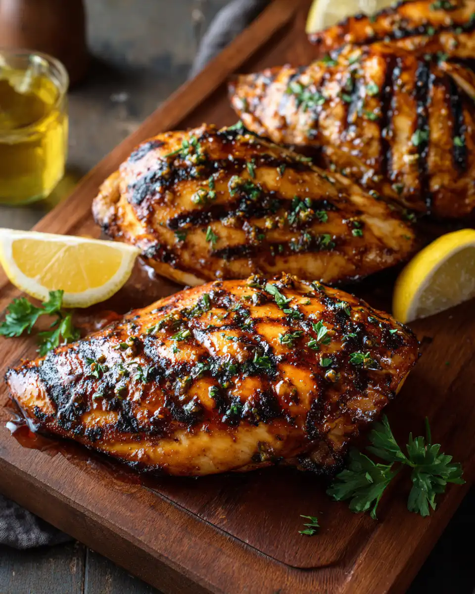 Orange Dijon Grilled Chicken
