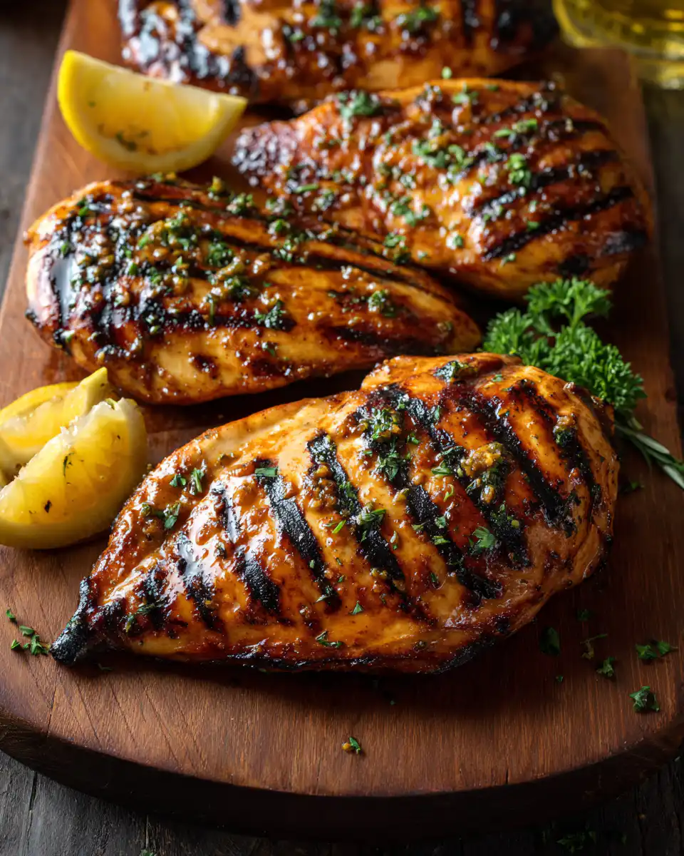 Orange Dijon Grilled Chicken