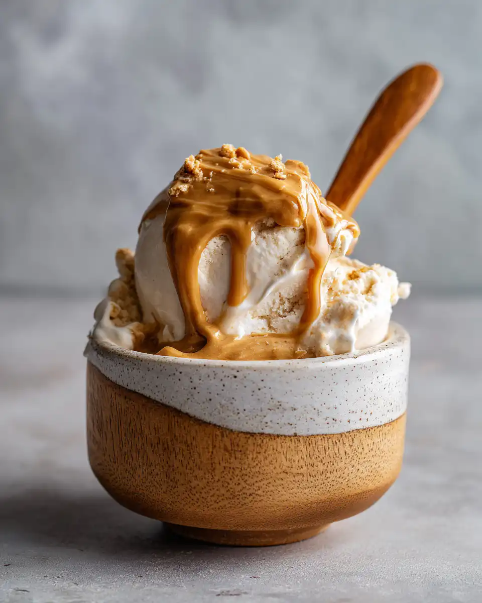 Peanut Butter Greek Frozen Yogurt