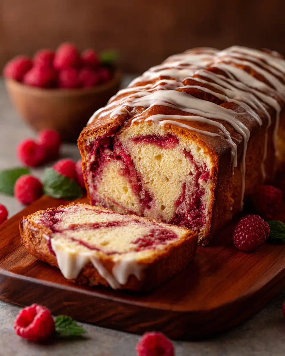 Raspberry Swirl Brioche Loaf Recipe