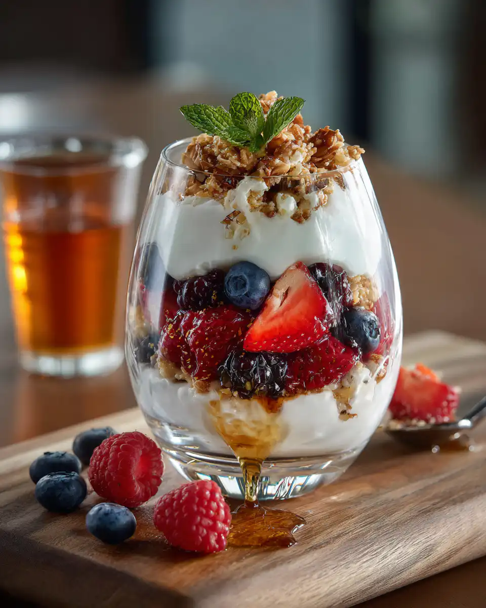 Ricotta & Yogurt Parfait