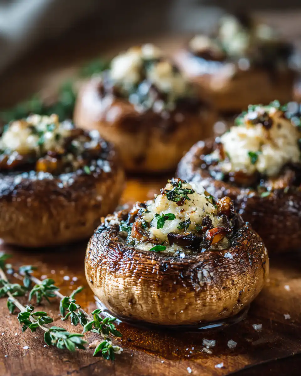Roasted Garlic Mushroom