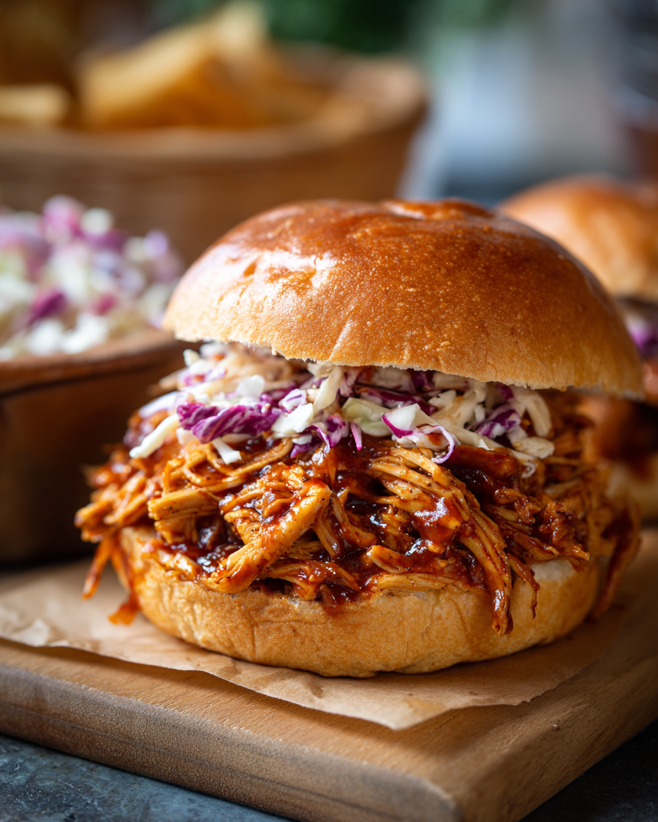 Slow-Cooker BBQ Pulled Chicken
