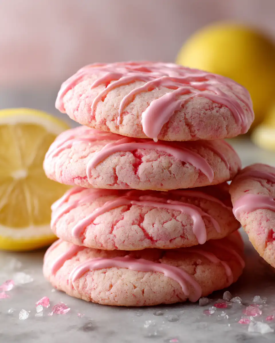Strawberry Lemonade Cookies