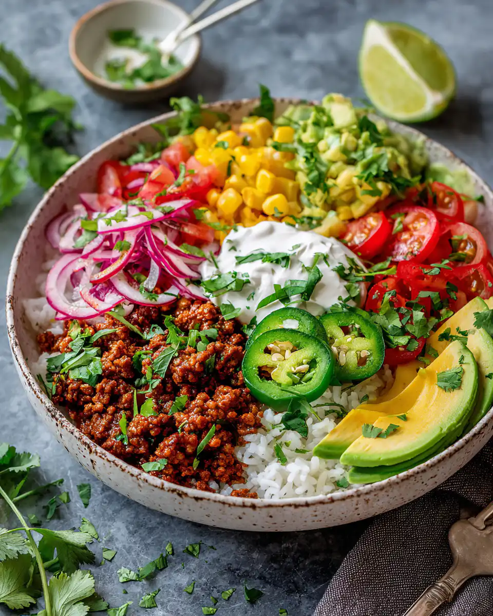 Taco Rice Bowl