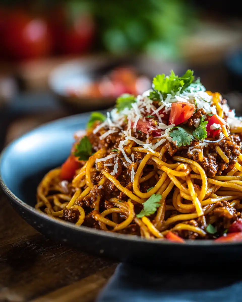 Taco Spaghetti Recipe