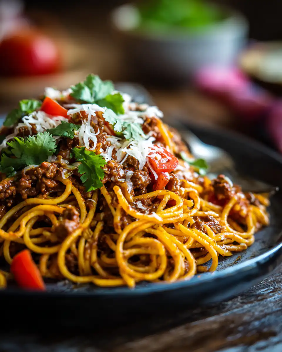 Taco Spaghetti Recipe