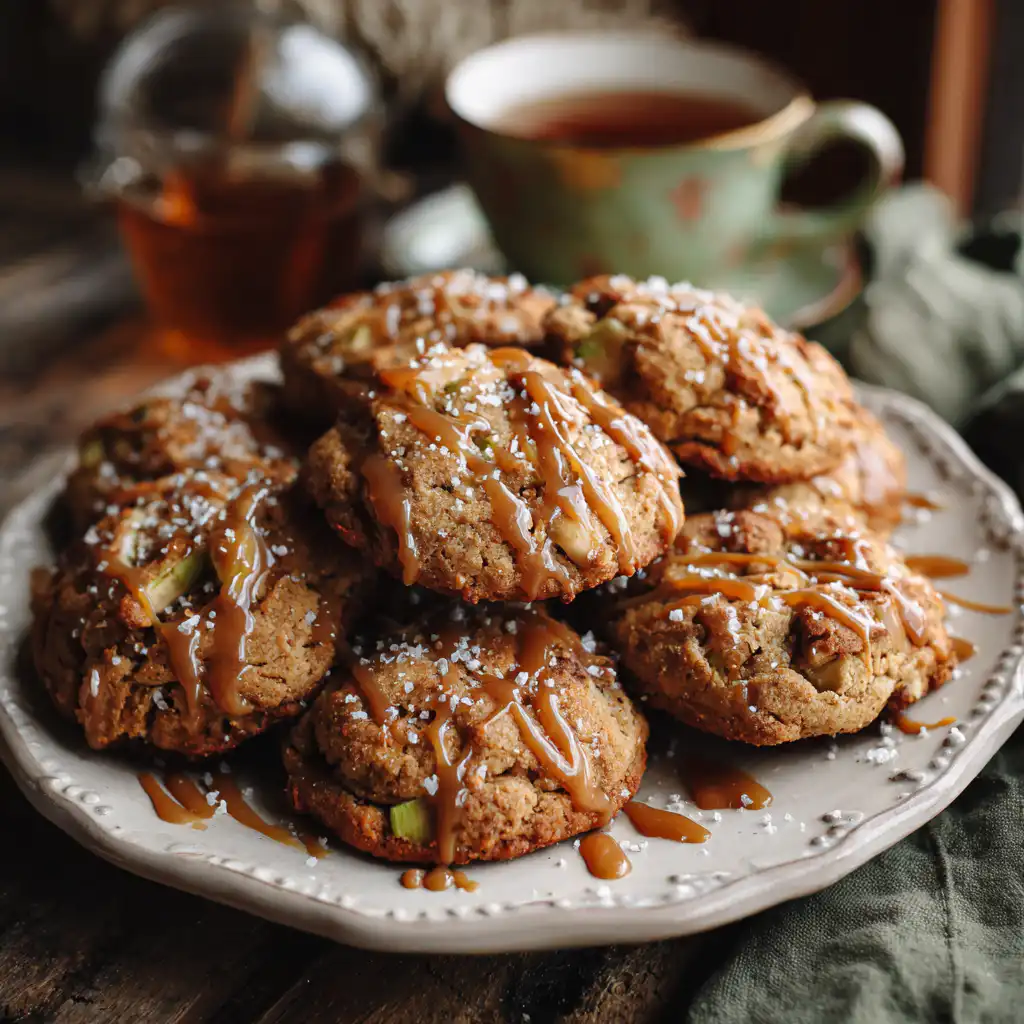caramel apple cookies