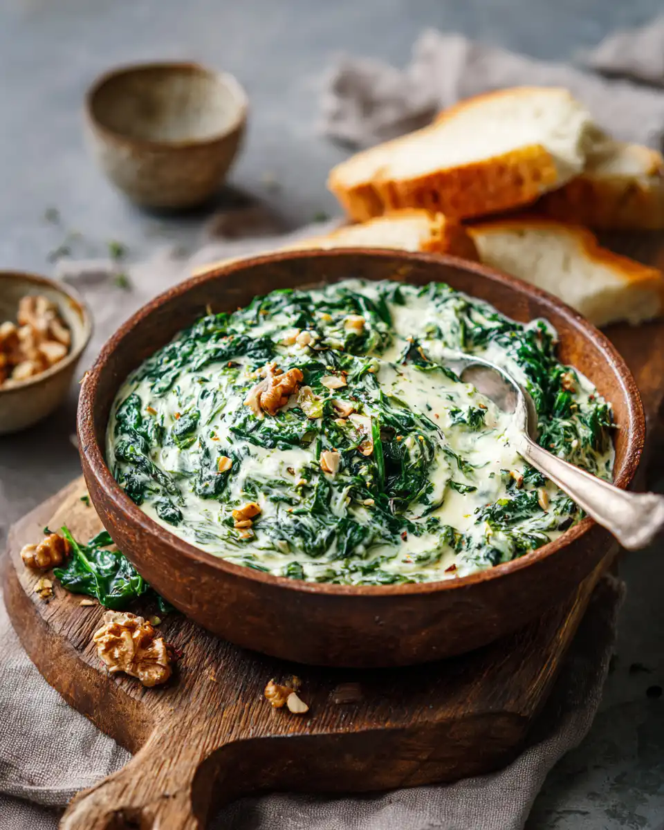 creamy spinach