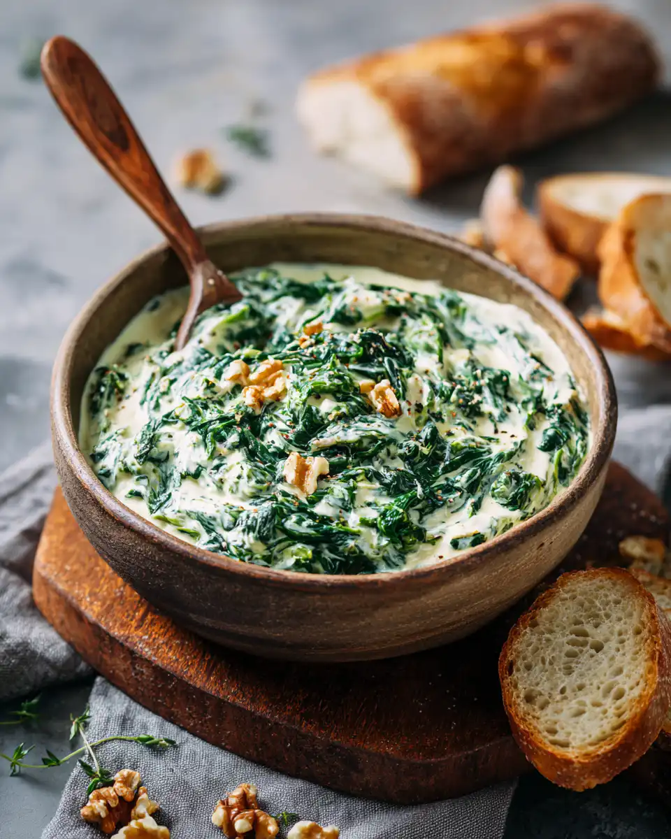 creamy spinach