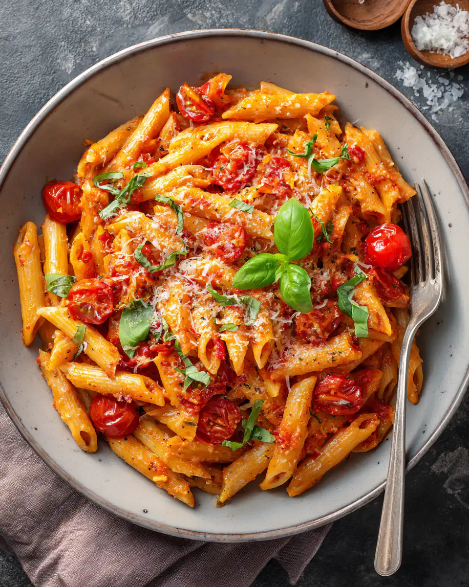 creamy tomato pasta