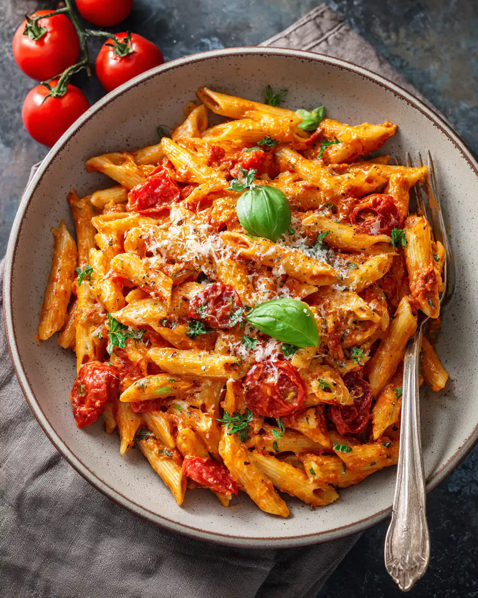 creamy tomato pasta
