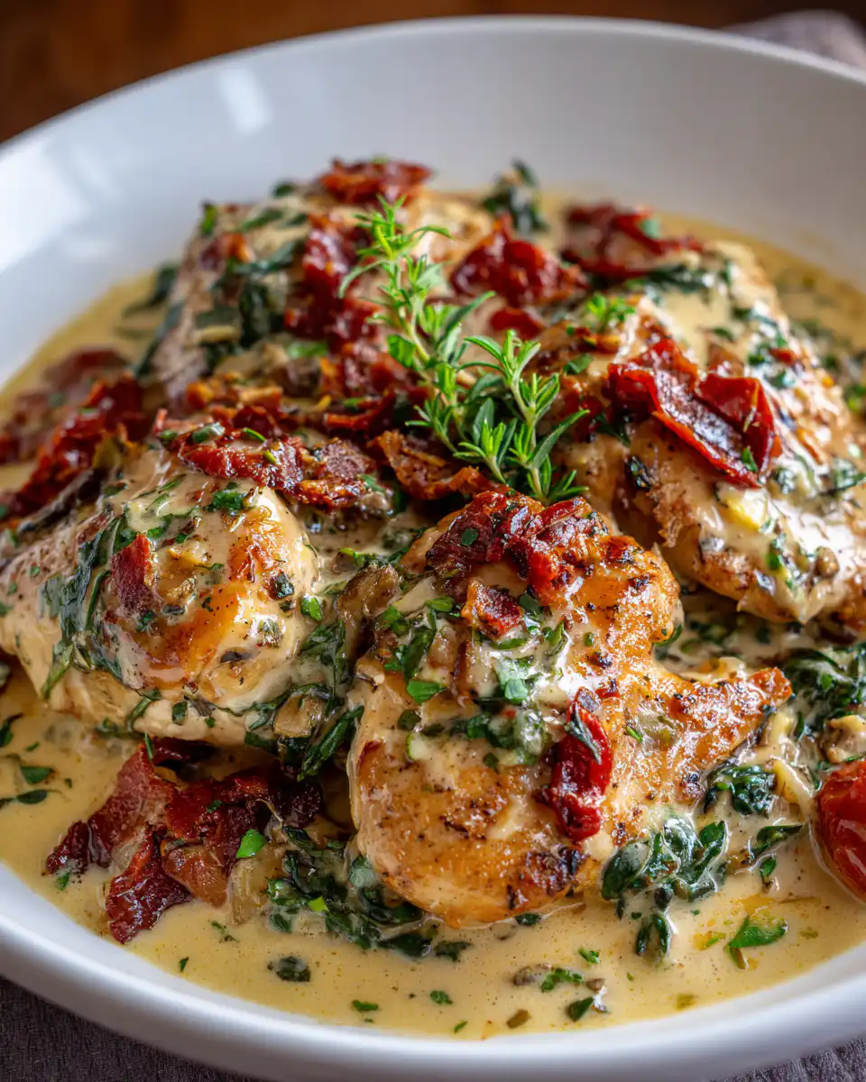 creamy tuscan chicken