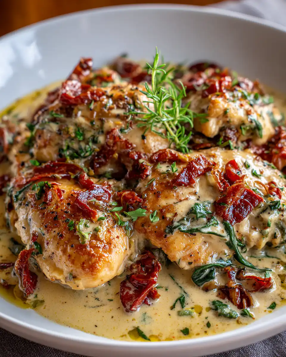 creamy tuscan chicken
