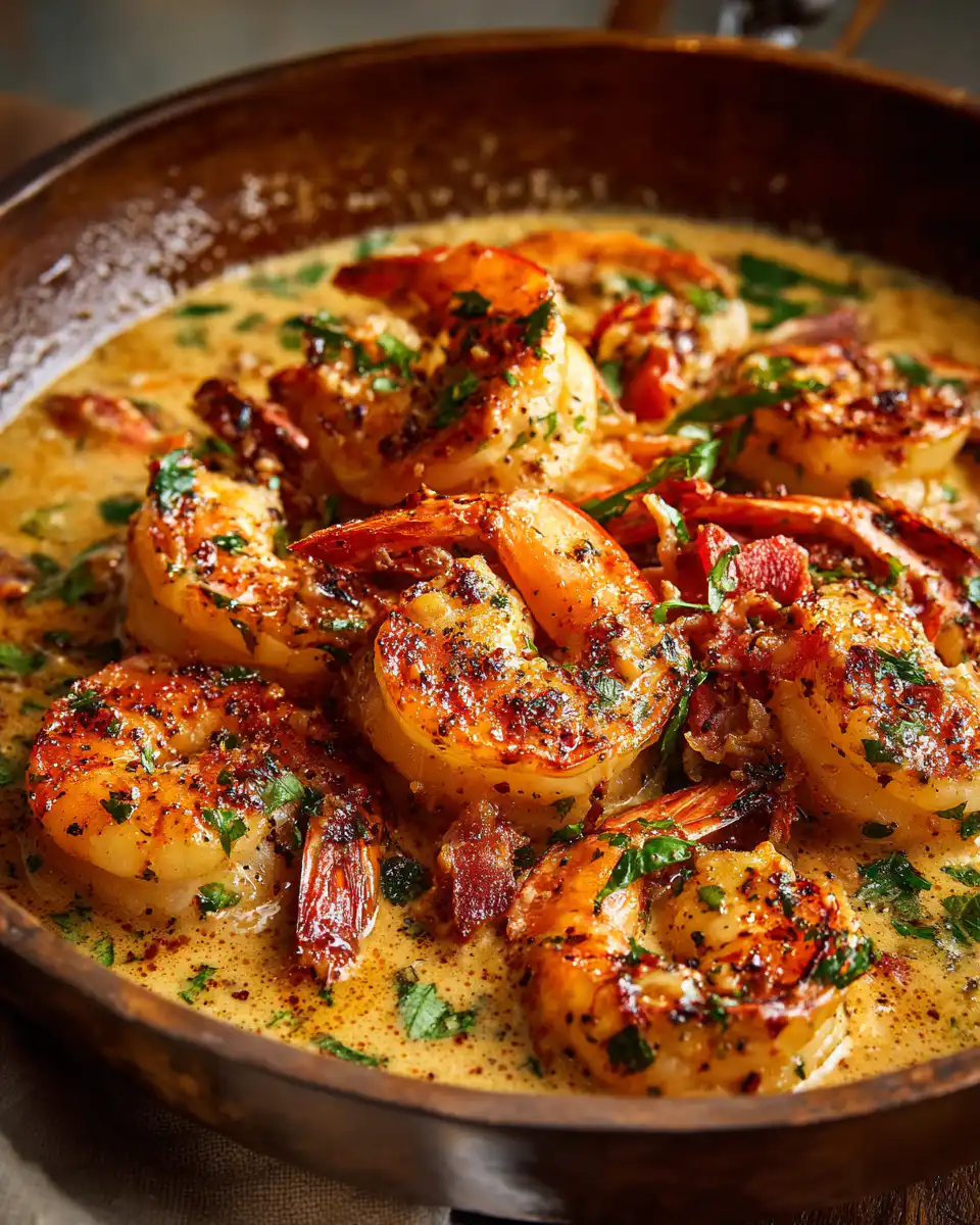creamy tuscan shrimp