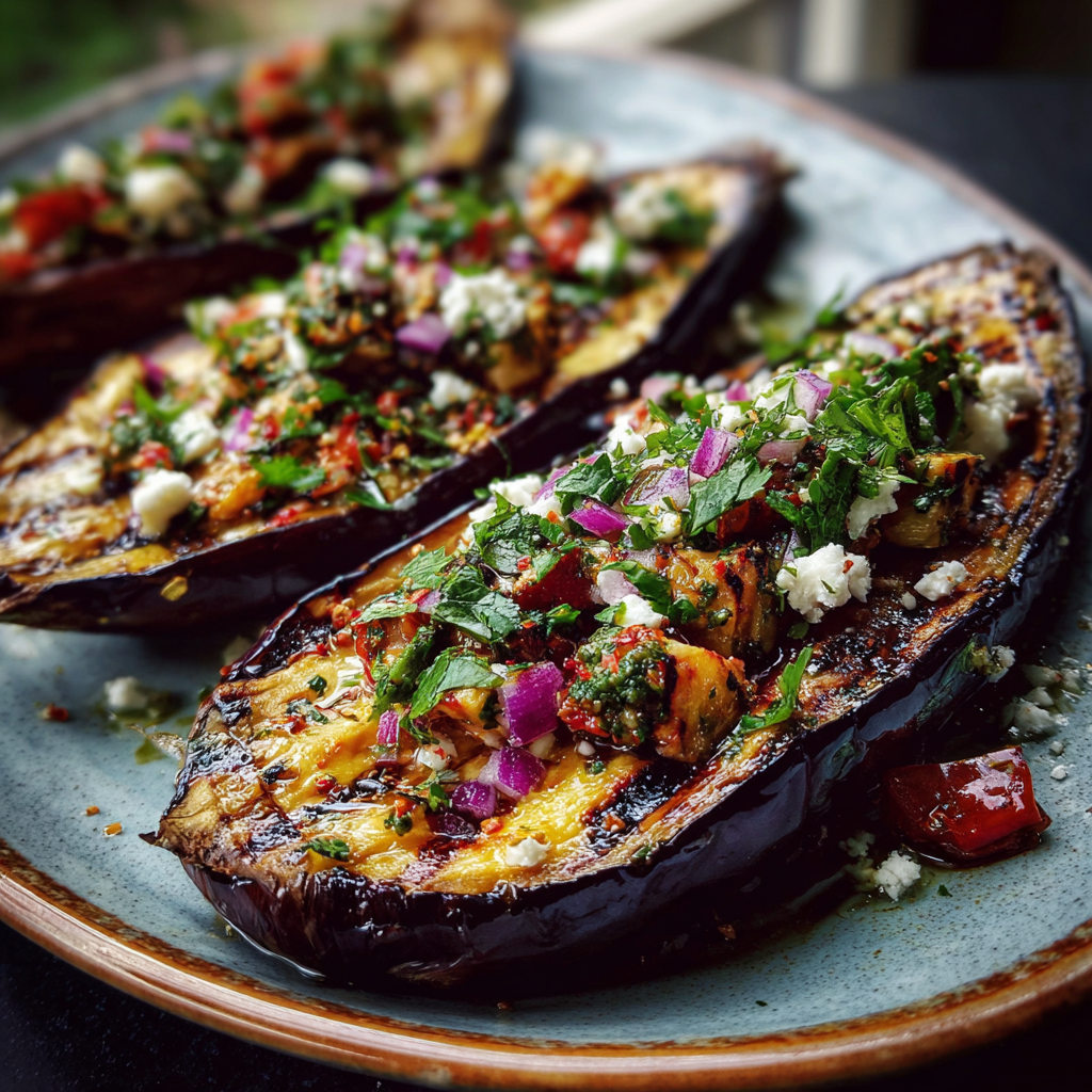 grilled eggplant