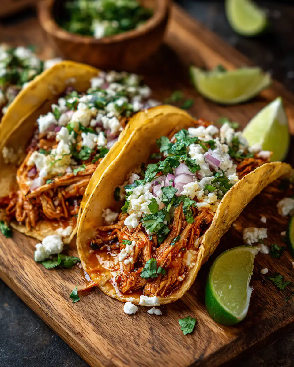 instant pot chicken tacos