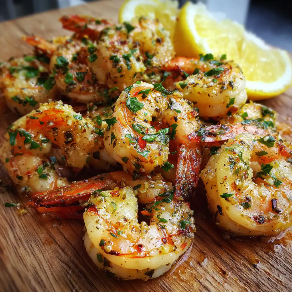 lemon garlic shrimp