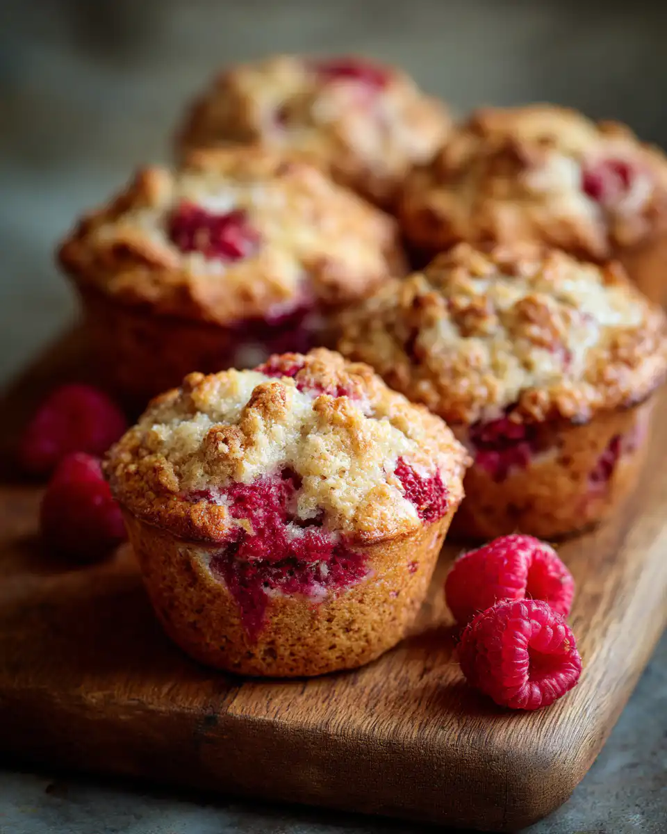 raspberry muffins