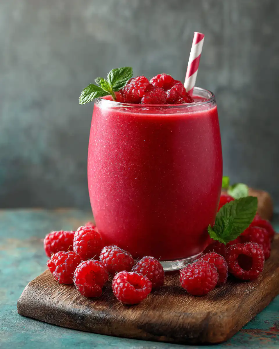 raspberry smoothie