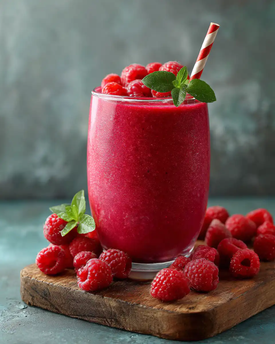 raspberry smoothie