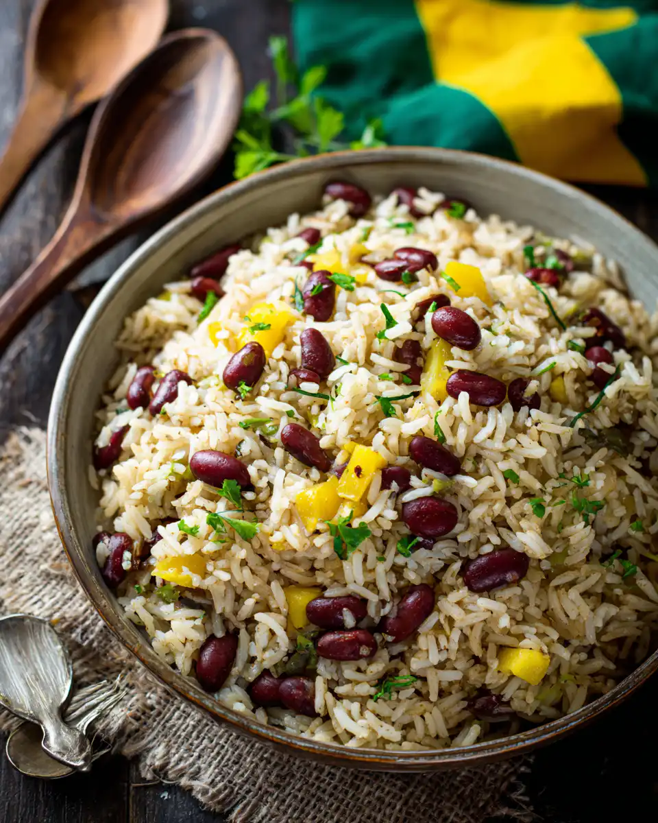 rice and peas jamaican