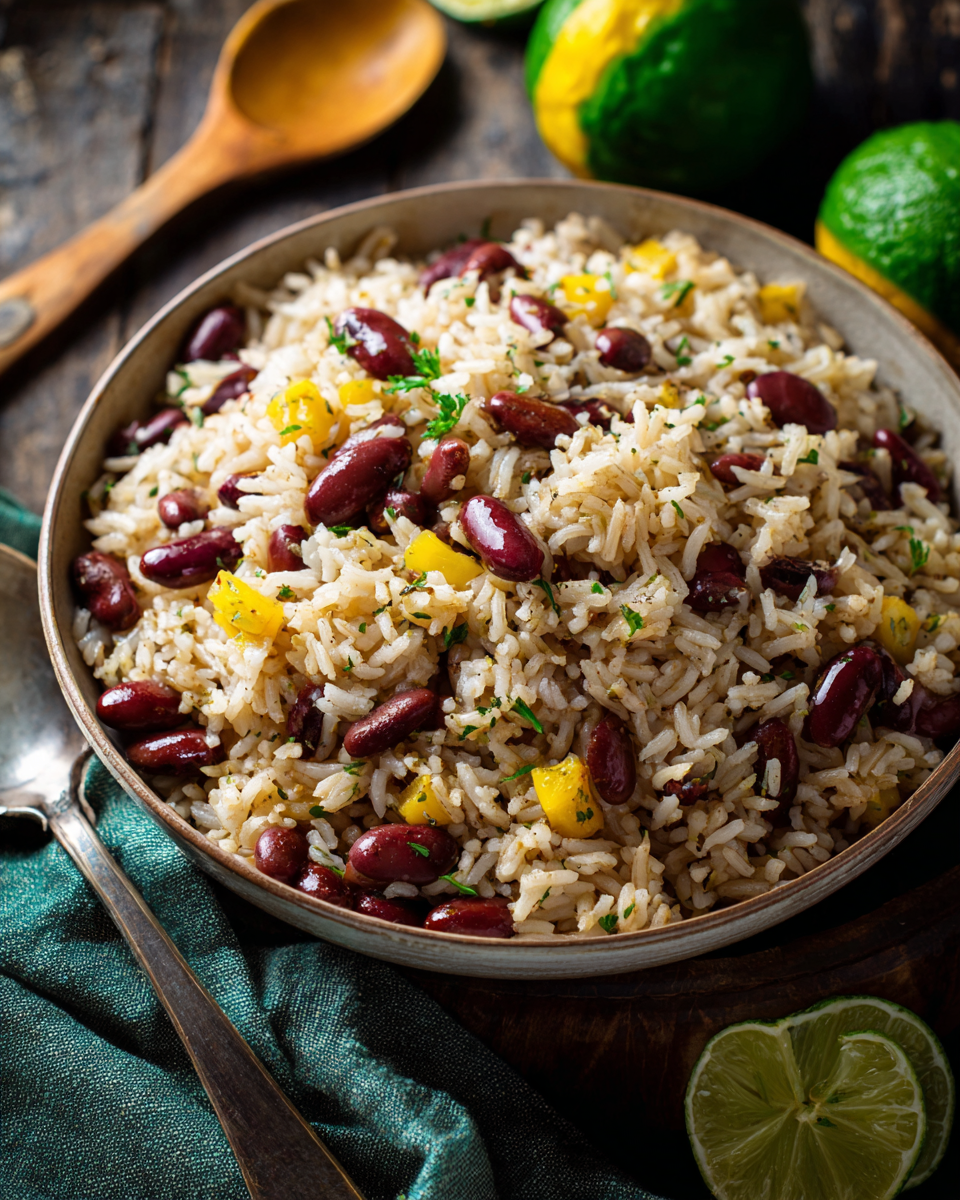 rice and peas jamaican