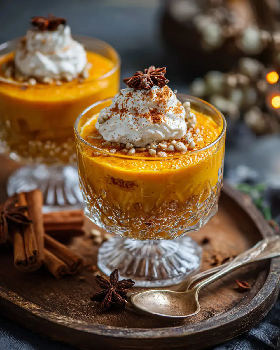 Baked Pumpkin Pudding