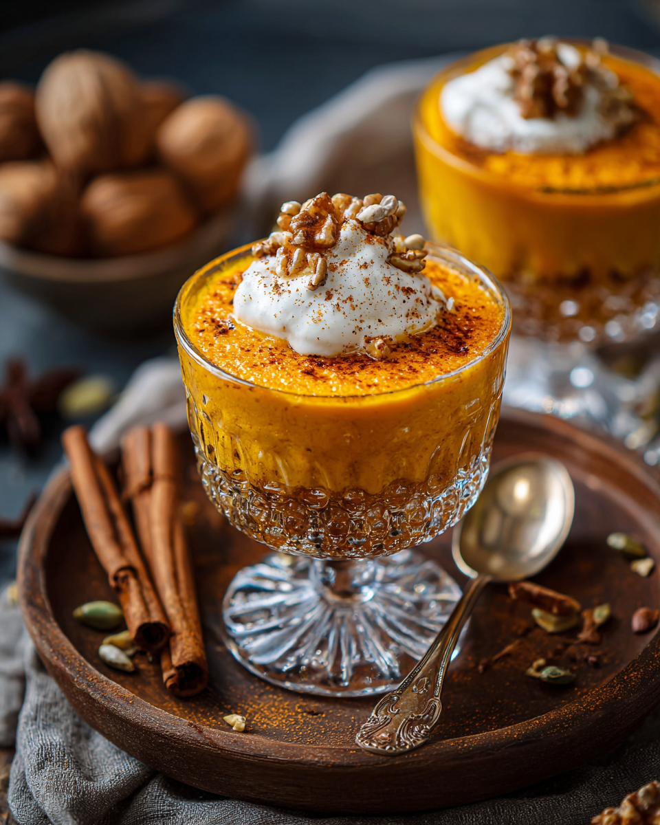 Baked Pumpkin Pudding