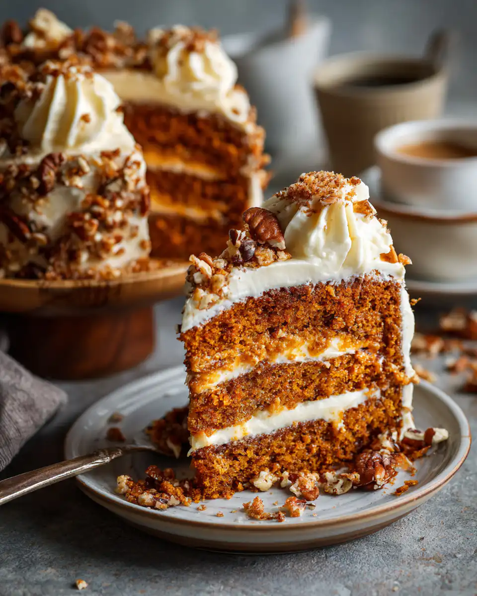 Better Than Fall Pumpkin Cake